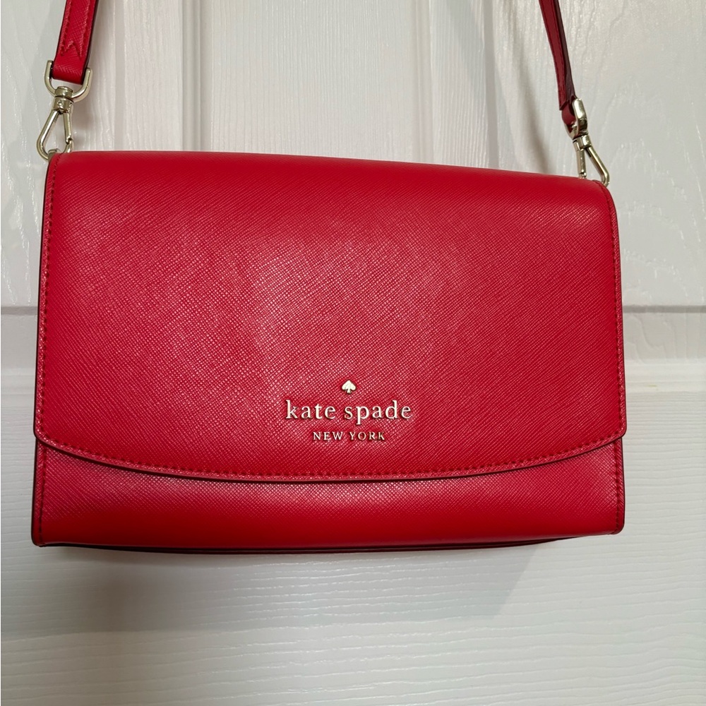 Kate Spade Madison Crossbody Bag in Red